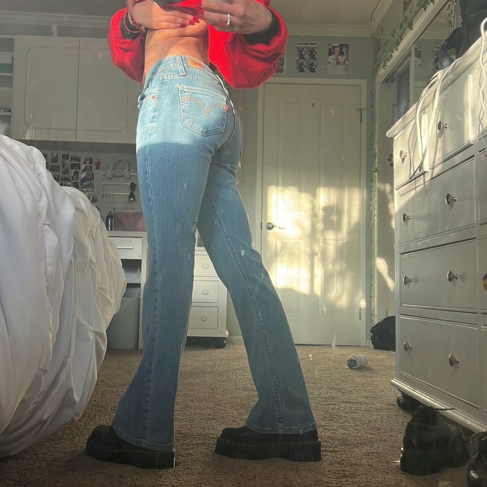 vintage low waisted Levis bootcut flare